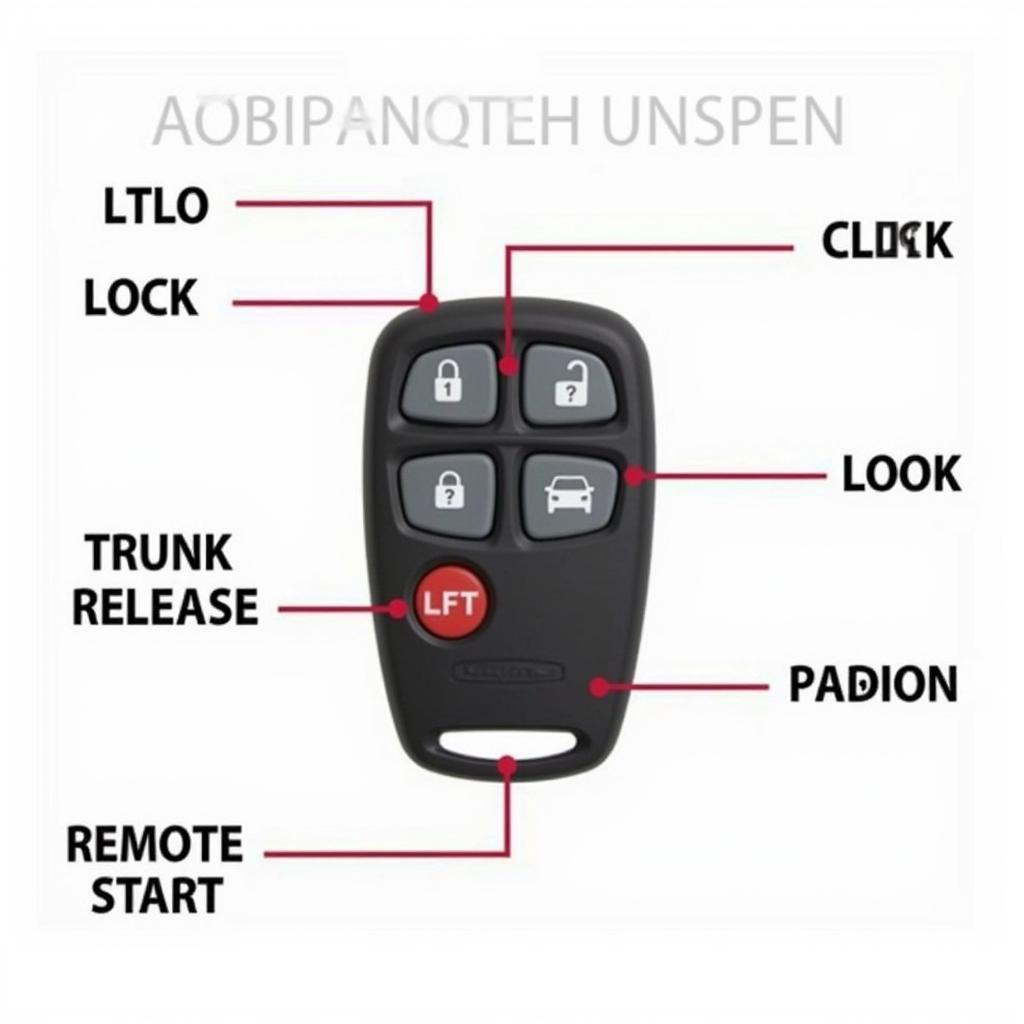 2010 Ford Fusion SE Key Fob Functions