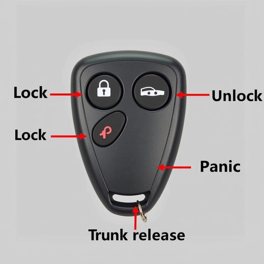 2010 Ford Mustang Key Fob Functions