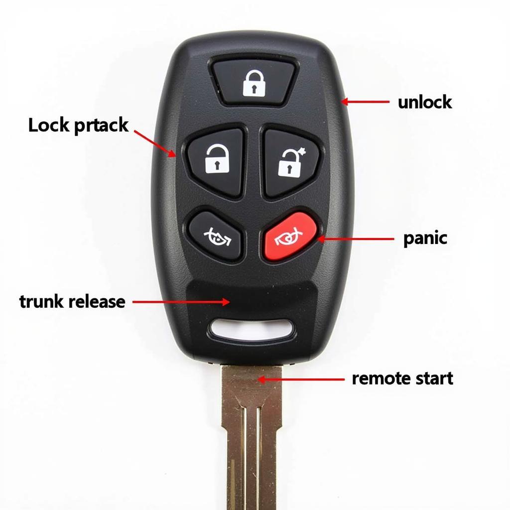 2010 Ford Mustang Key Fob Functions