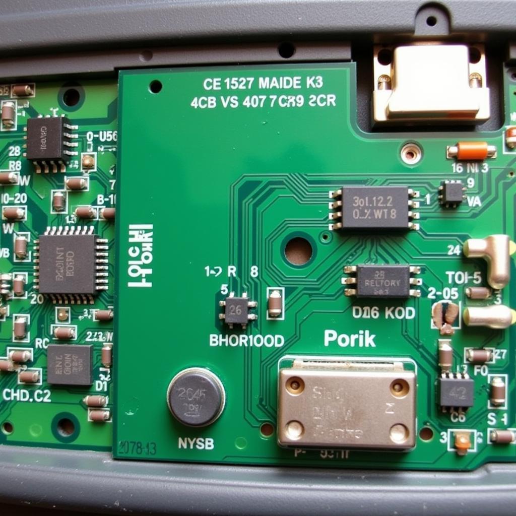 2010 Ford Taurus Key Fob Circuit Board