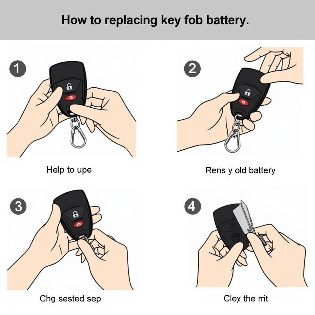 Replacing the Battery in a 2010 Mazda 6 Key Fob