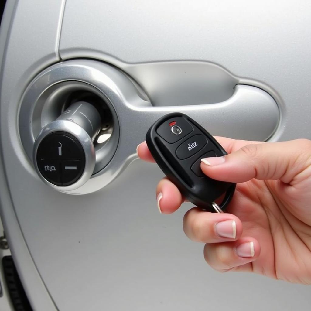 2010 Nissan 370Z Key Fob and Intelligent Key System in Action