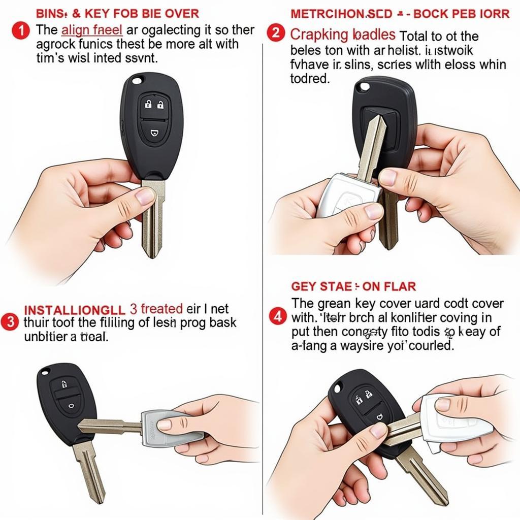 Installing a Key Fob Cover