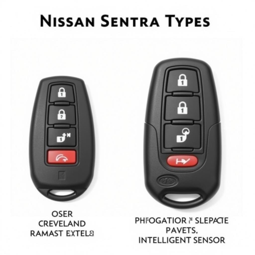 2010 Nissan Sentra Key Fob Types: Standard vs. Intelligent Key