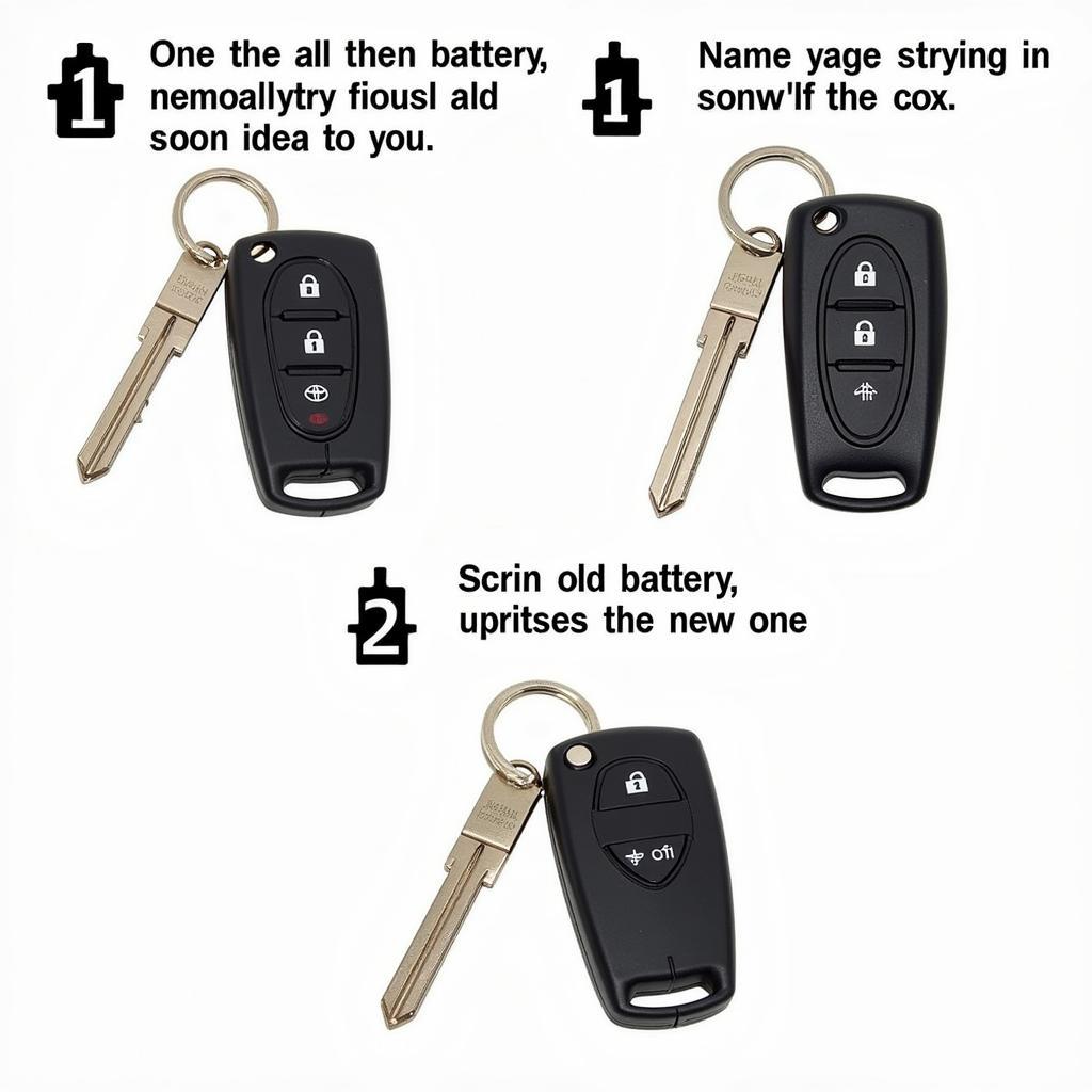 2010 Toyota Camry Key Fob Battery Replacement Process