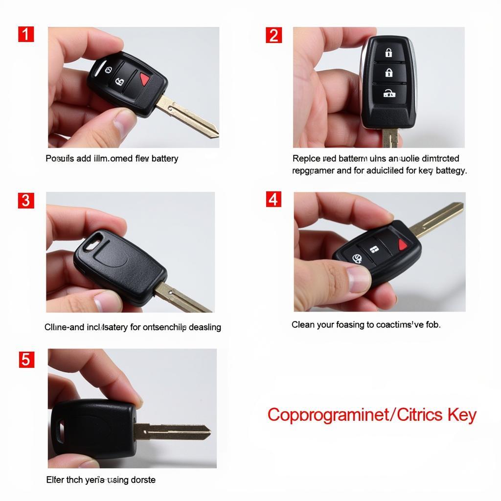 Troubleshooting Steps for a 2010 Toyota Camry Key Fob