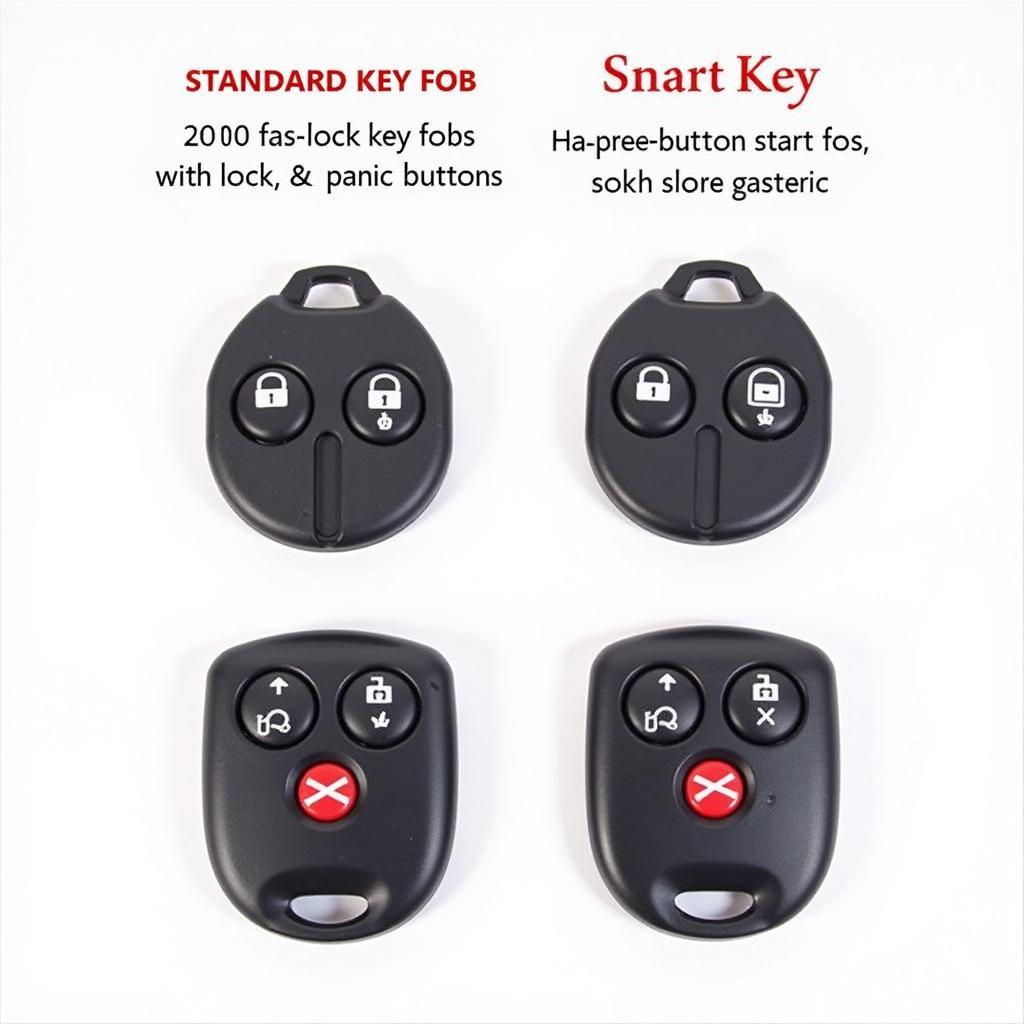 2010 Toyota Tacoma Key Fob Types: Standard and Smart Key