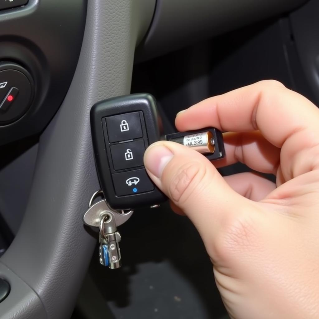 Replacing a 2010 Pontiac Vibe Key Fob