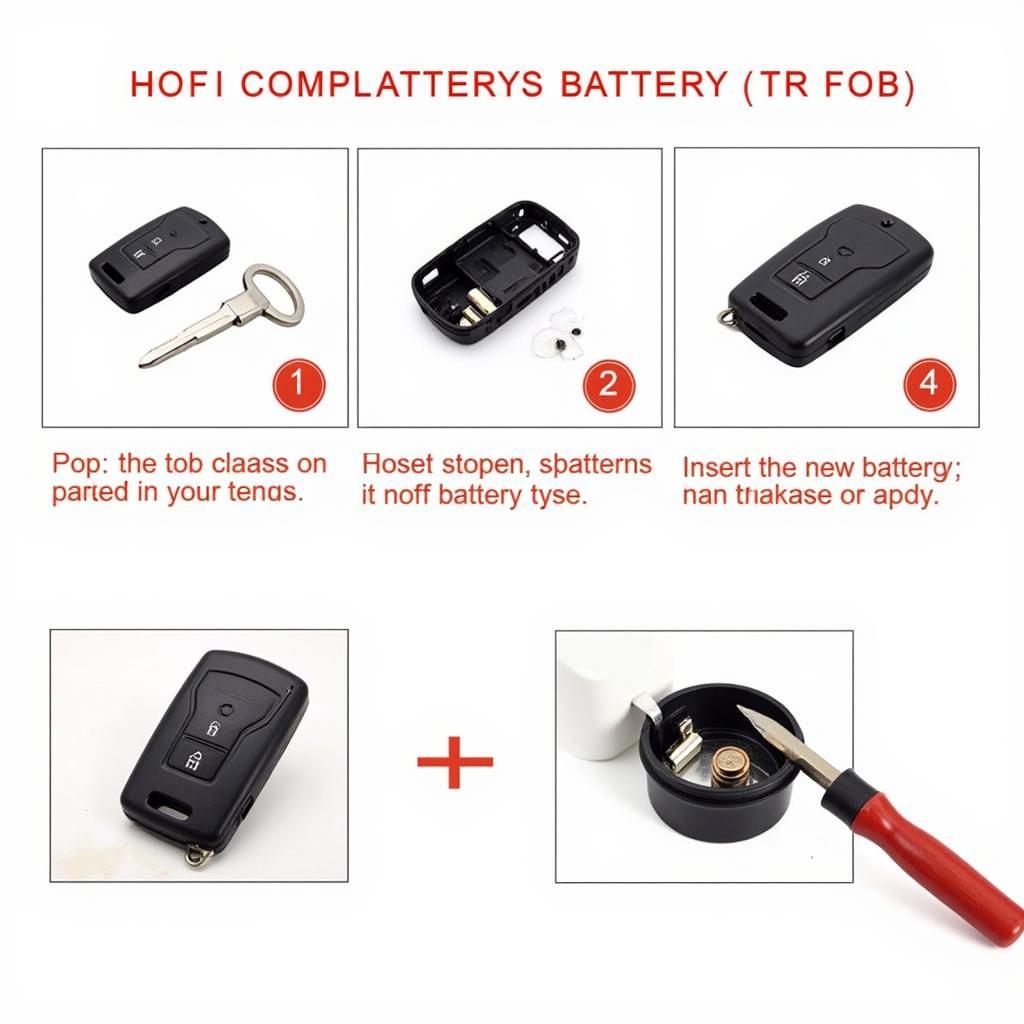 Replacing the Battery in a 2011 Chevrolet Cruze Key Fob