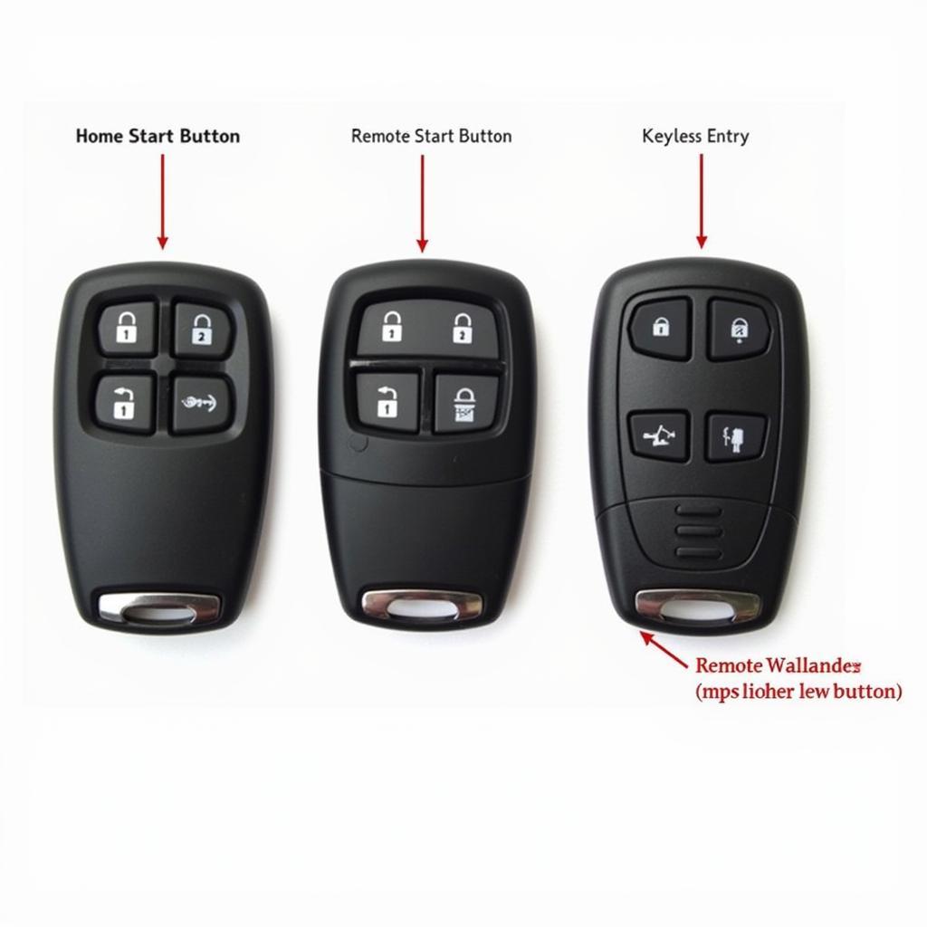 Different 2011 Chevy Avalanche Key Fob Types