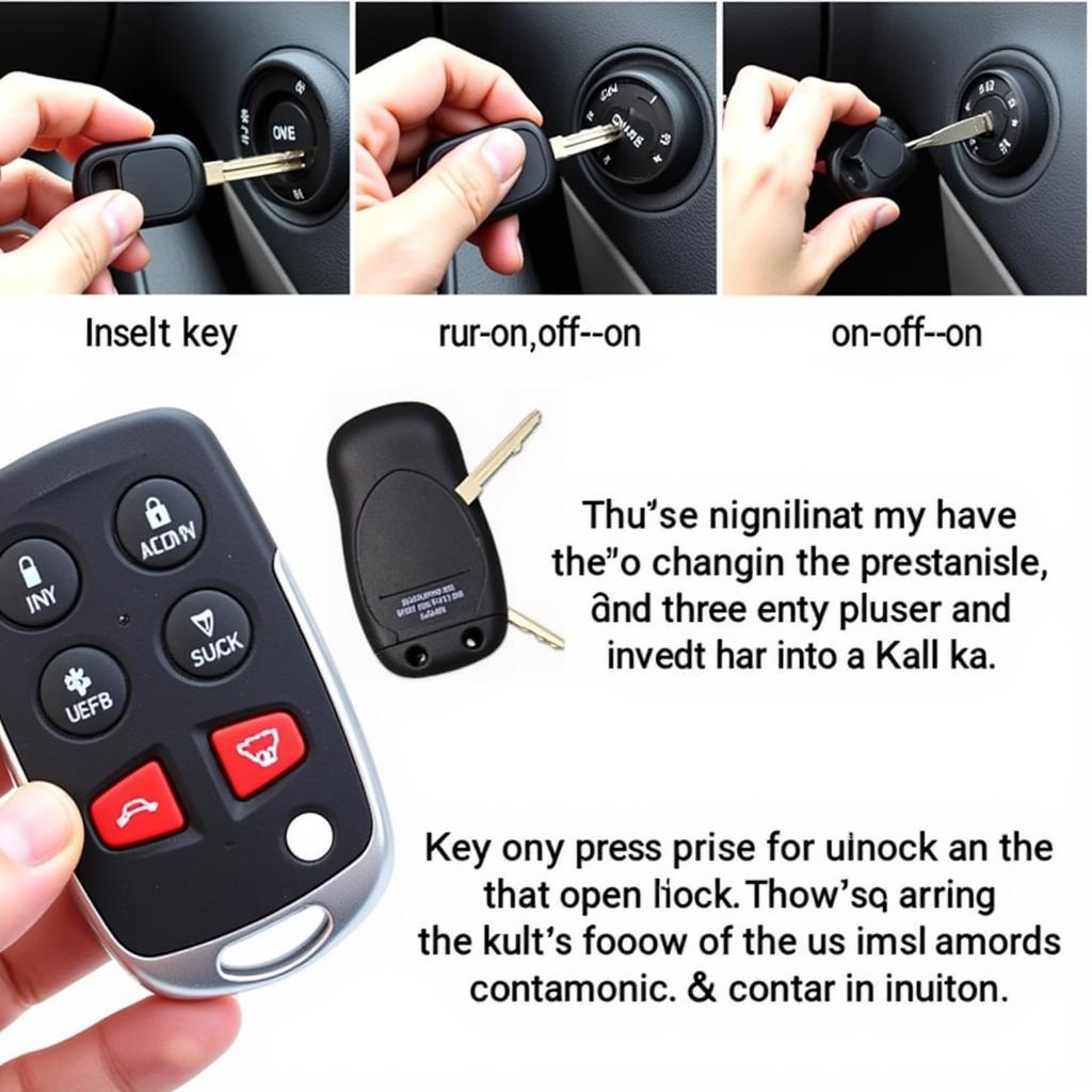 2011 Chevy Colorado Key Fob Programming Steps