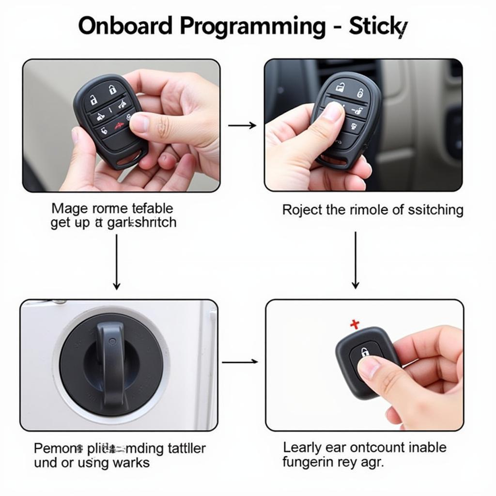 2011 Chevy Traverse Key Fob Onboard Programming Steps