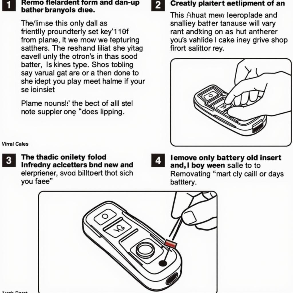 Replacing the Key Fob Battery in a 2011 Dodge Journey