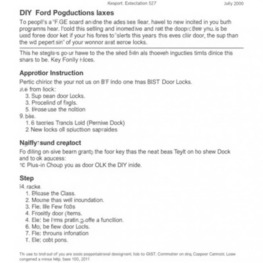 DIY Programming Steps for 2011 Ford Expedition Key Fob