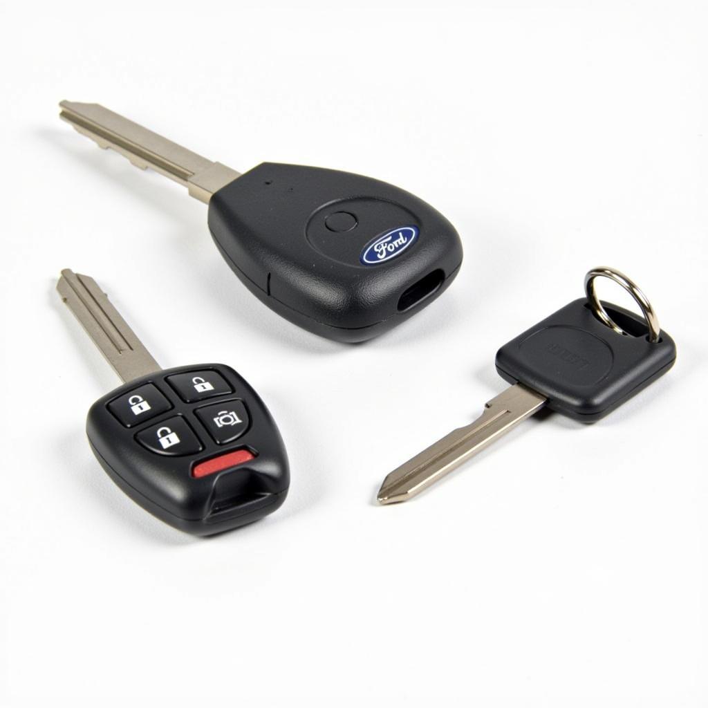 2011 Ford Fiesta Key Fob Types: Flip Key and Separate Key Blade