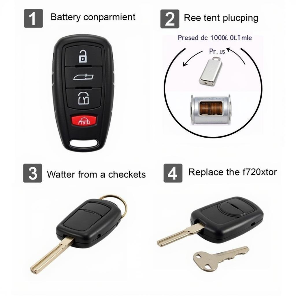 Replacing the Battery in a 2011 Ford Taurus Key Fob