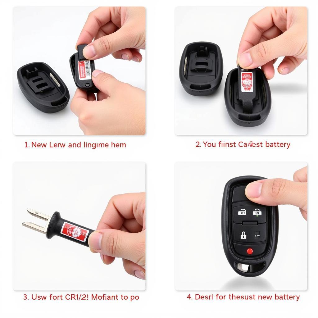 Replacing the Battery in a 2011 Ford Taurus Key Fob