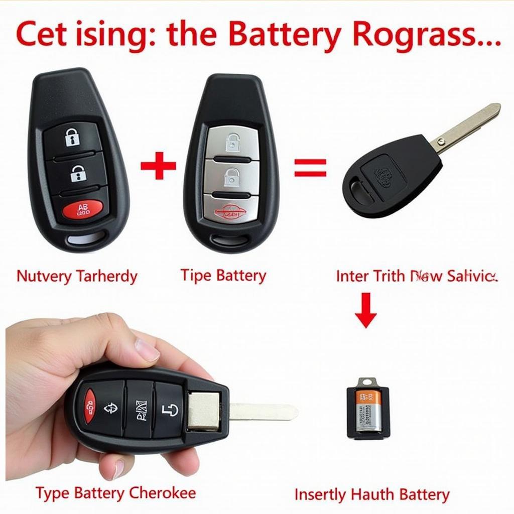 Replacing the Key Fob Battery in a 2011 Jeep Grand Cherokee