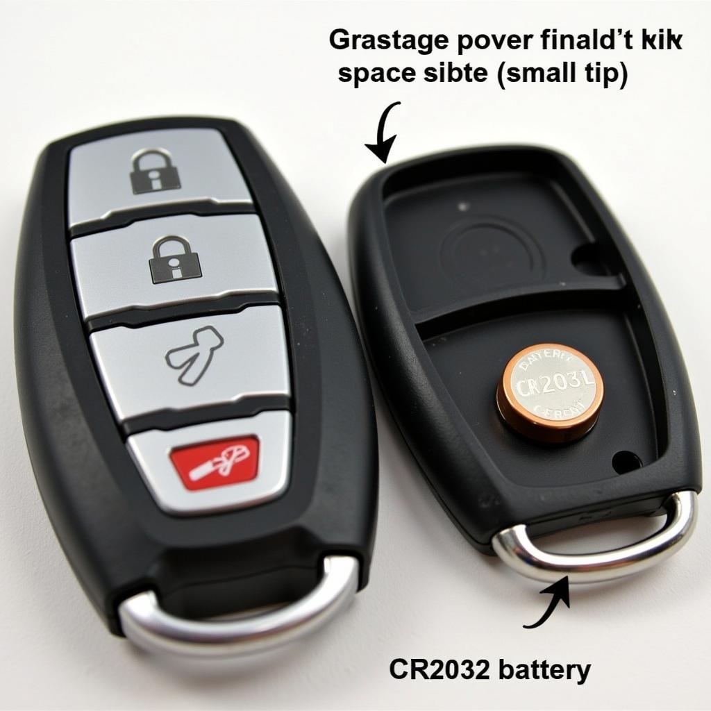 Replacing the Battery in a 2011 Lincoln MKX Key Fob