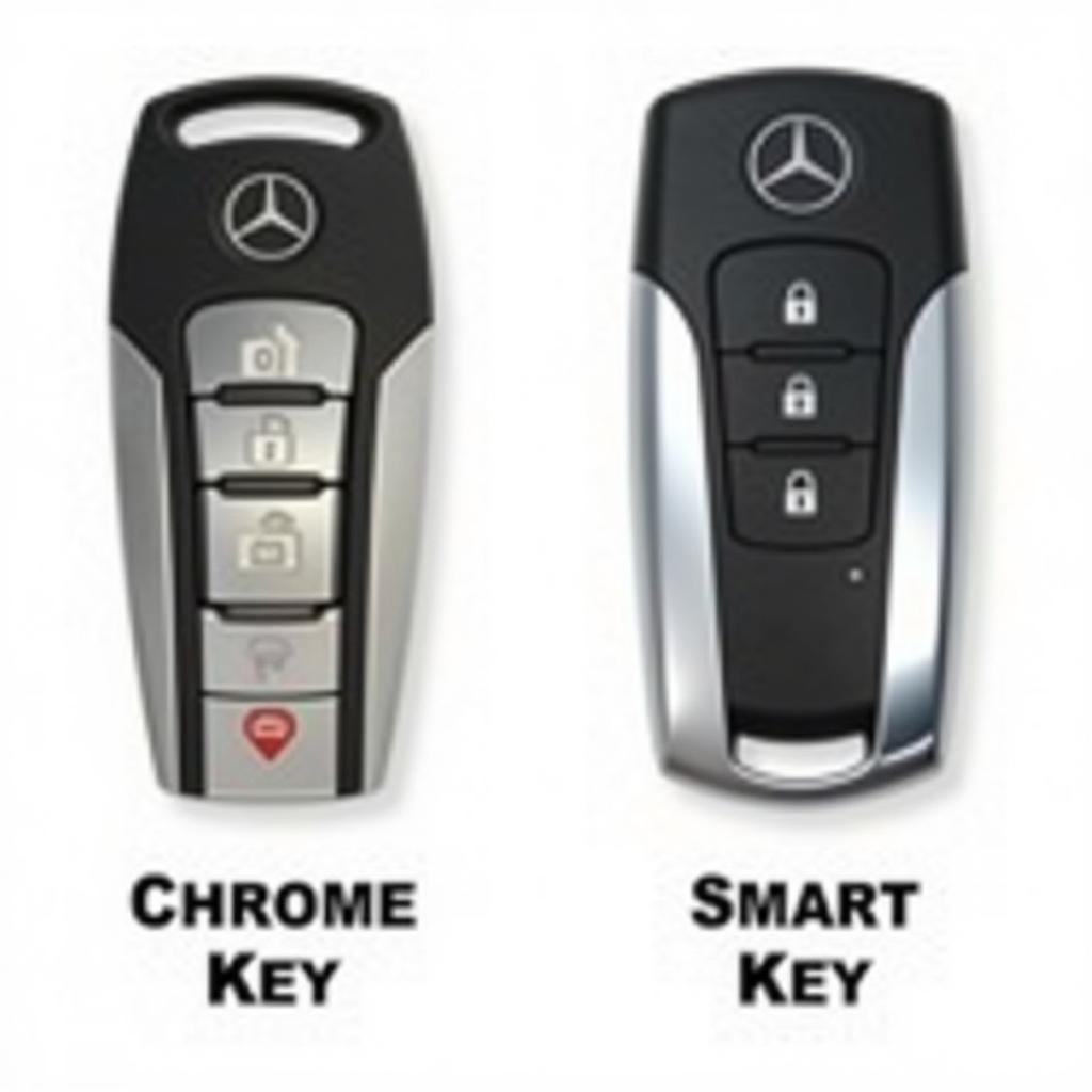 Identifying 2011 Mercedes Key Fob Types