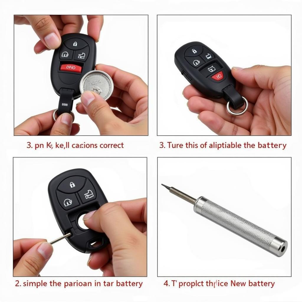 Replacing the Battery in a 2011 Nissan Altima Key Fob