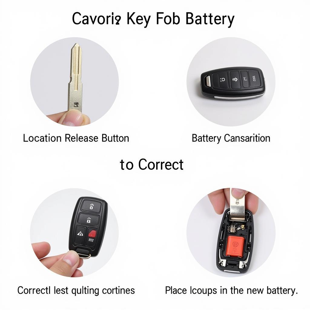 2011 Nissan Altima Key Fob Battery Replacement Steps