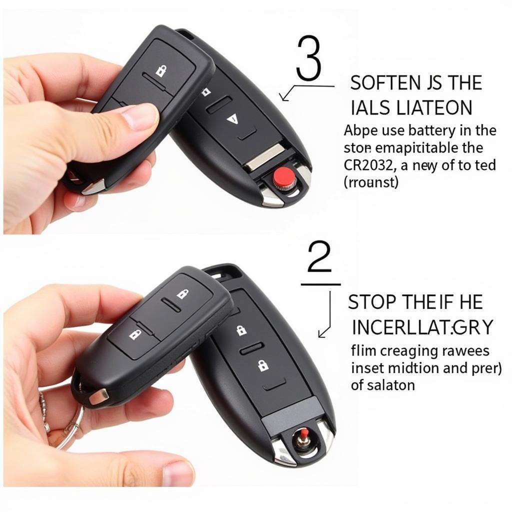 2011 Nissan Murano Key Fob Battery Replacement Steps