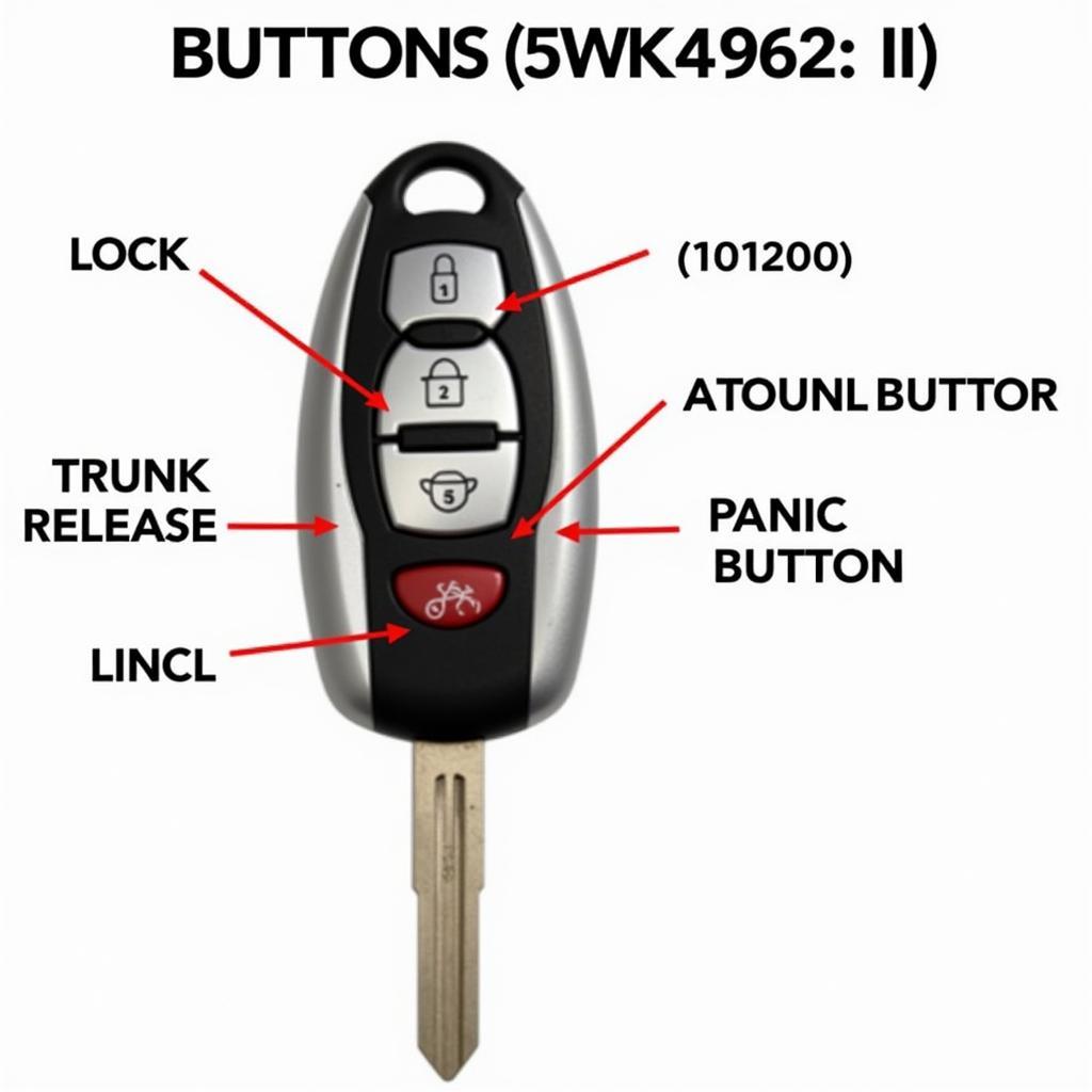 2011 Nissan Murano Key Fob Functions: Keyless Entry, Remote Start, Panic Button, and Trunk Release