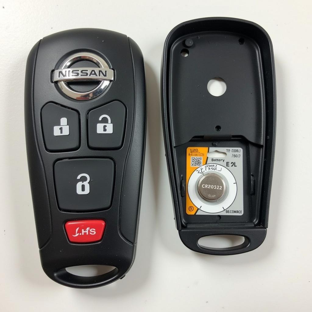 2011 Nissan Rogue Key Fob Battery Type