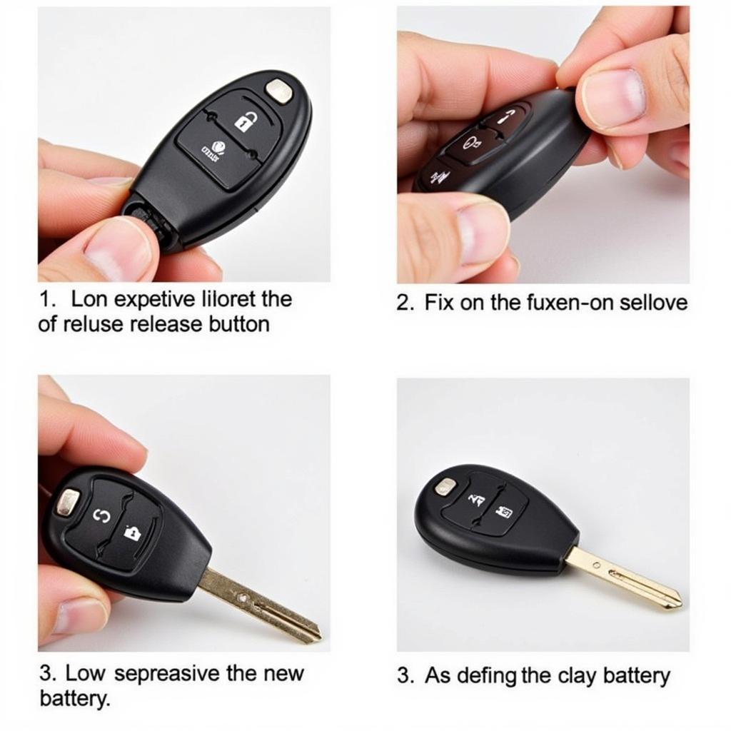 2011 Nissan Rogue Key Fob Battery Replacement Steps