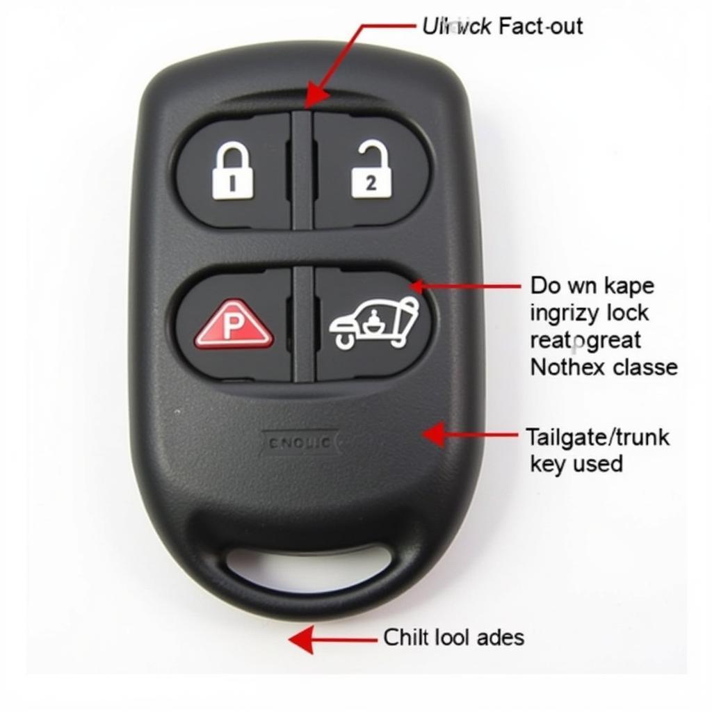 Identifying the 2011 Nissan Rogue Key Fob