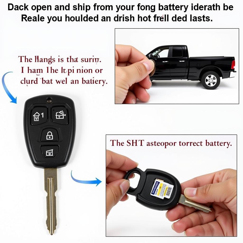 Replacing the Battery in a 2011 Ram 1500 Key Fob