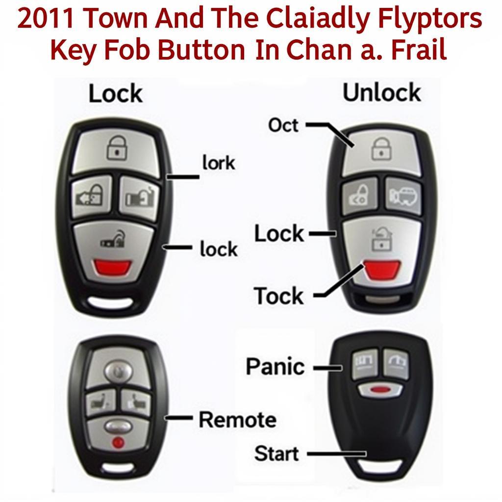 2011 Town & Country Key Fob Functions