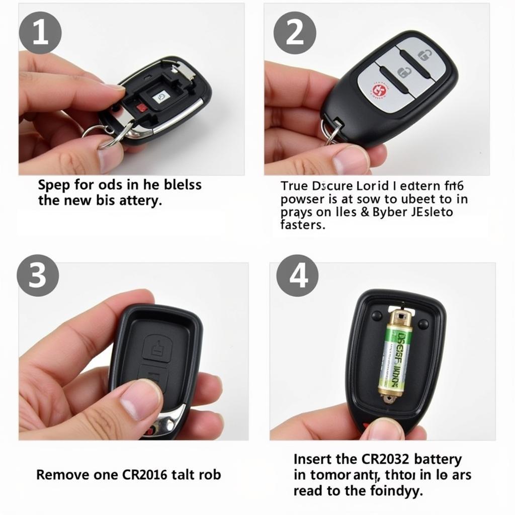 2011 Toyota Camry Hybrid Key Fob Battery