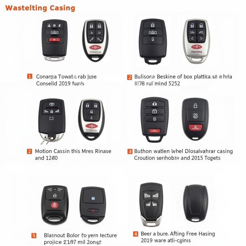 2011 Toyota Camry Key Fob Casing Options: Exploring Different Styles and Materials