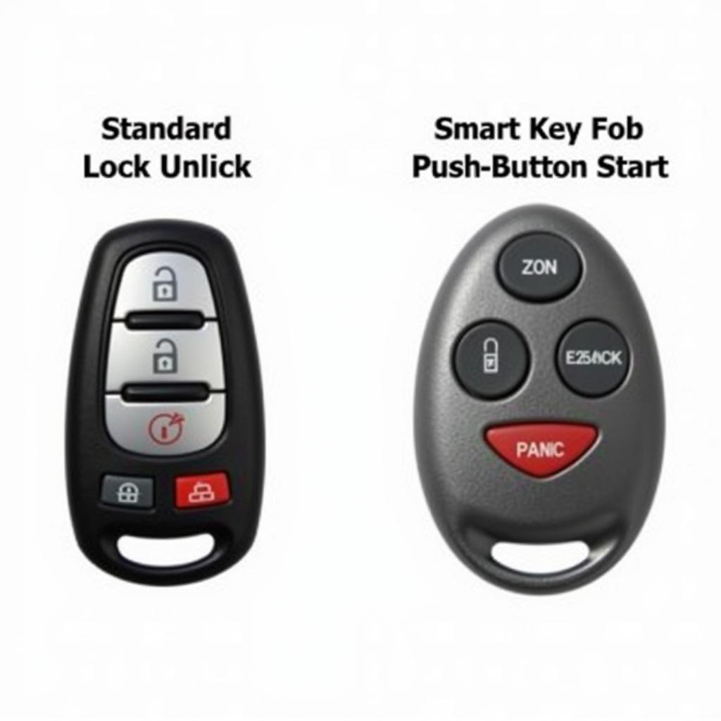 Different 2011 Toyota Camry Key Fob Types