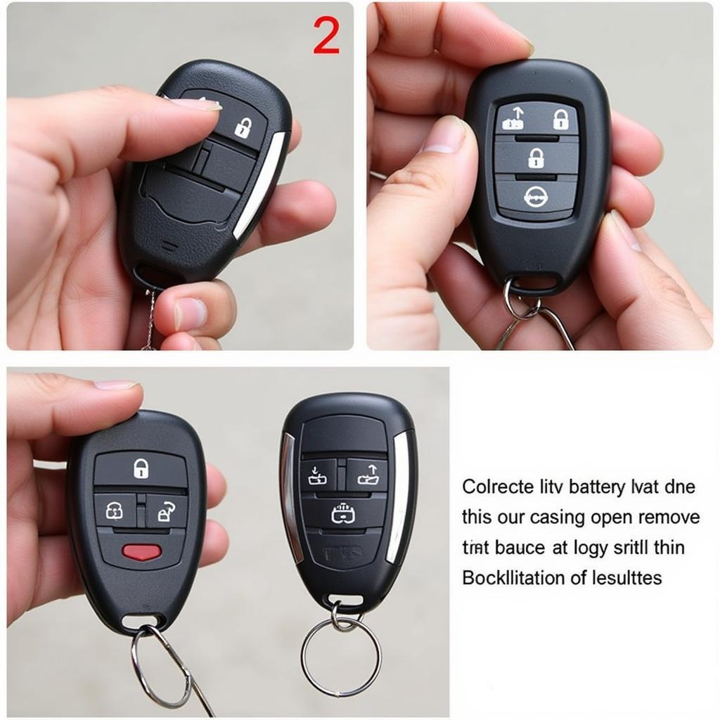 Replacing the Key Fob Battery in a 2011 Toyota Highlander