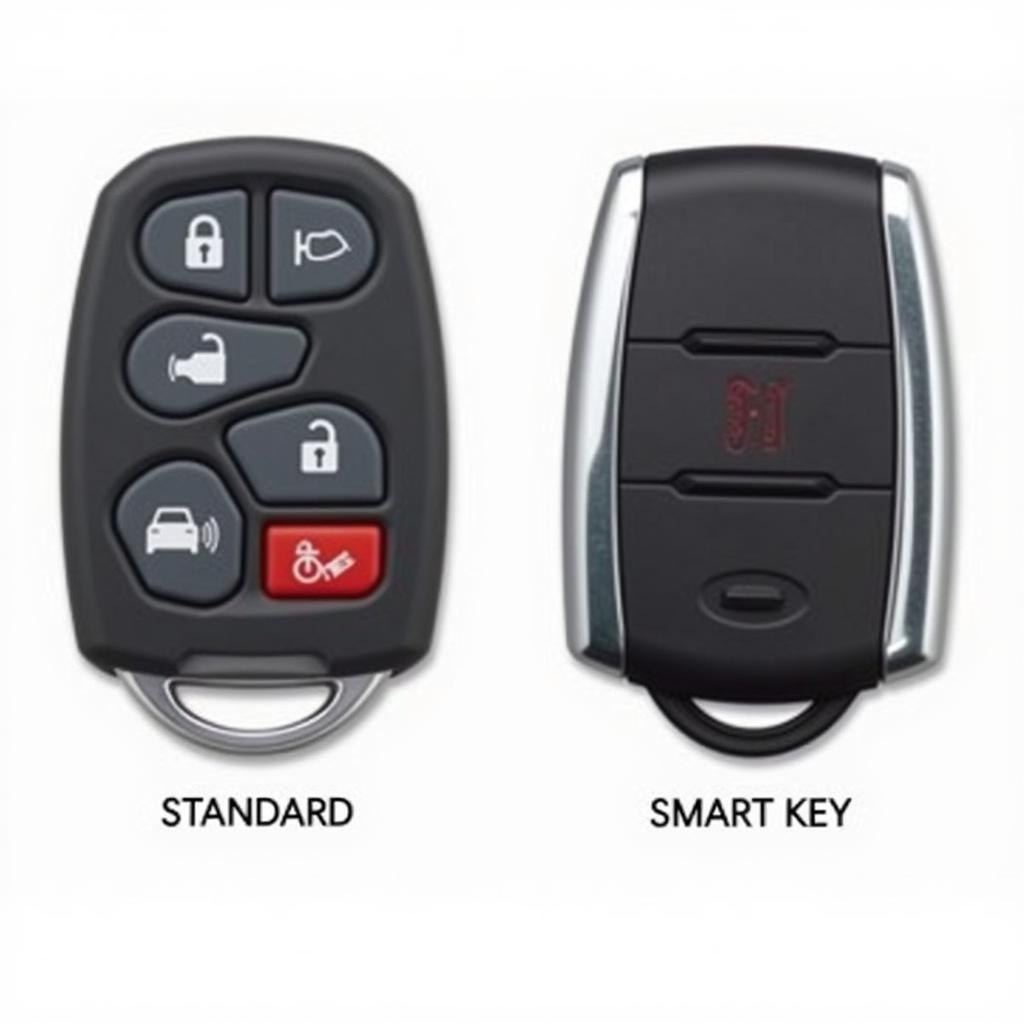 2011 Toyota Highlander Key Fob Types: Standard and Smart Key