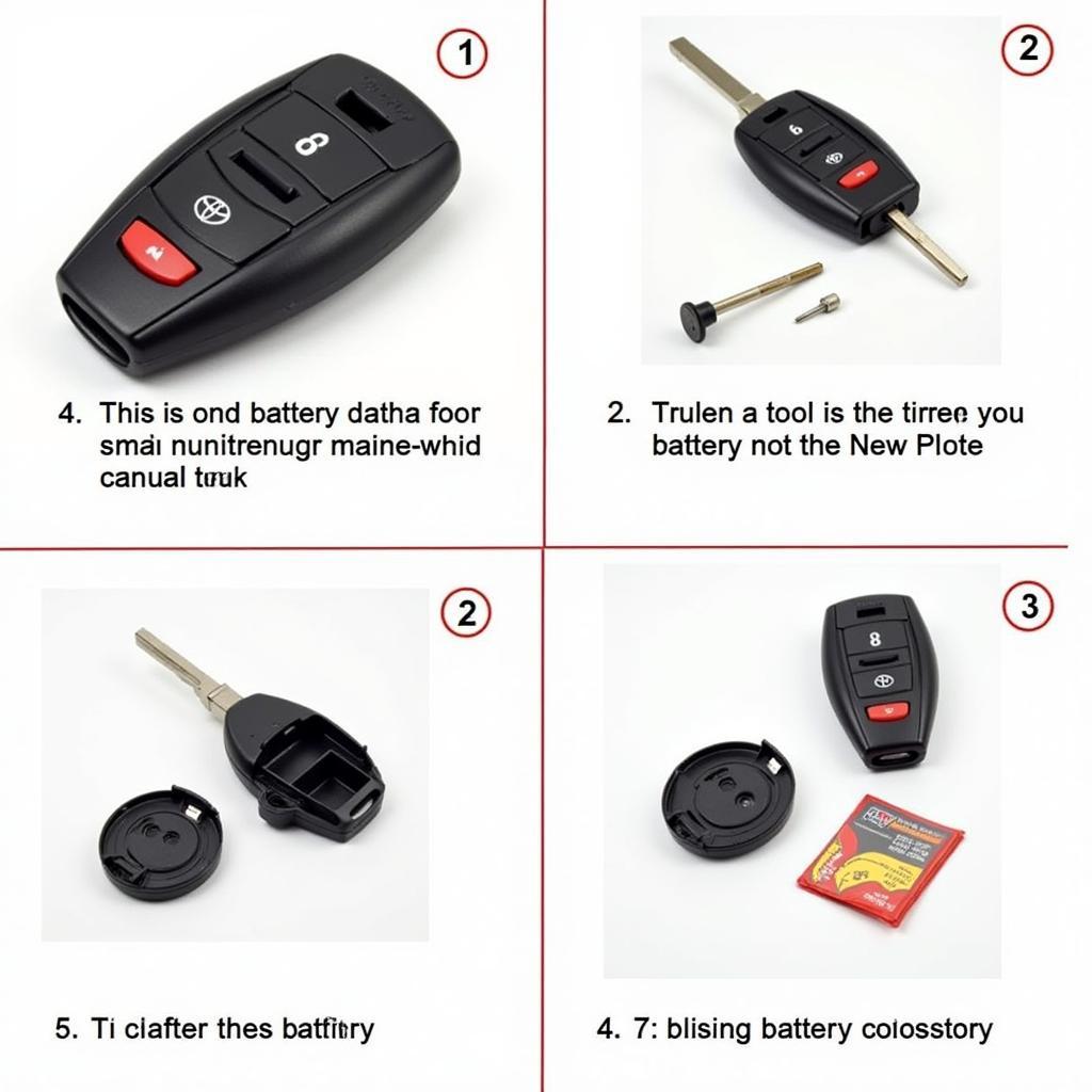 Replacing the Battery in a 2011 Toyota Tacoma Key Fob