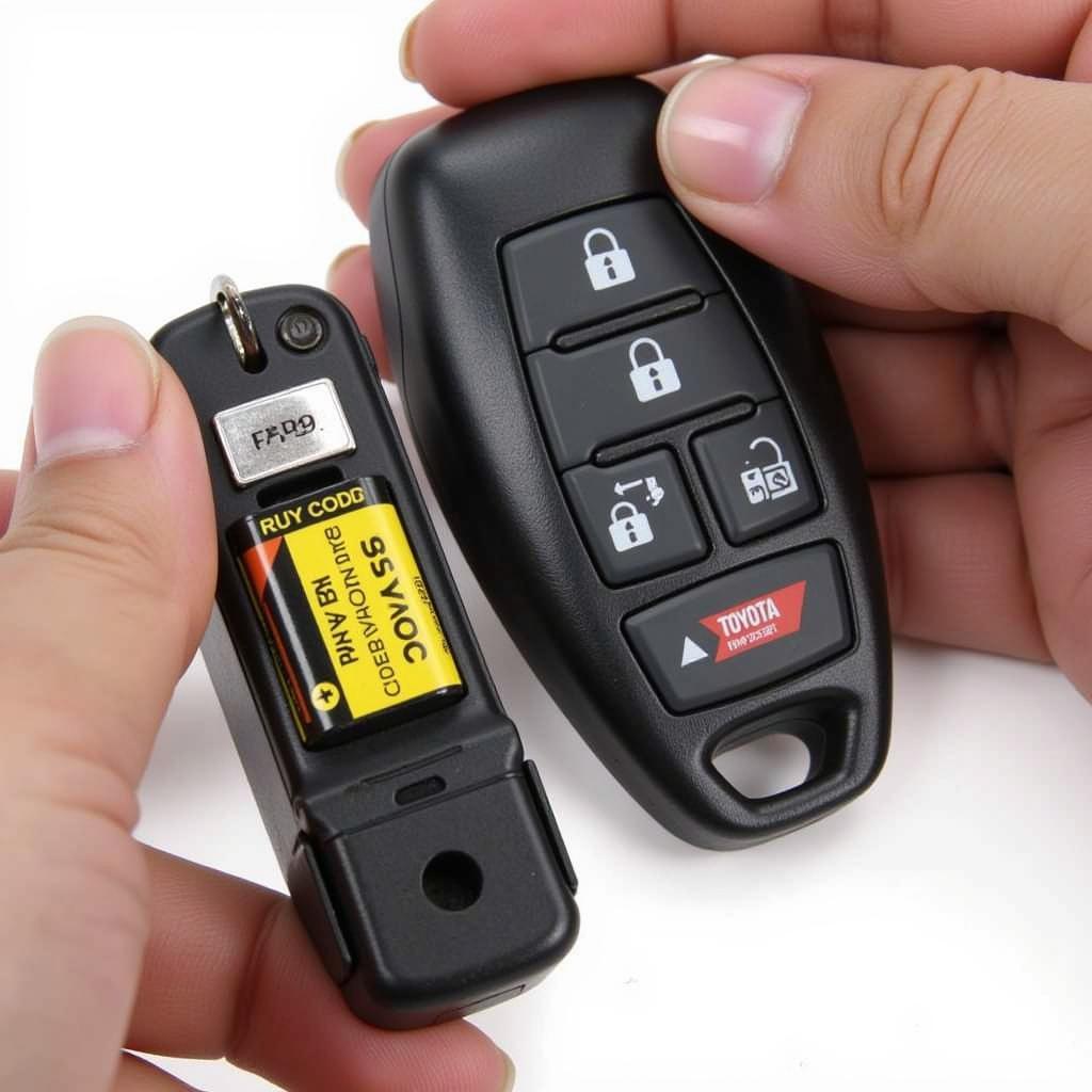 Troubleshooting a 2011 Toyota Tacoma Key Fob