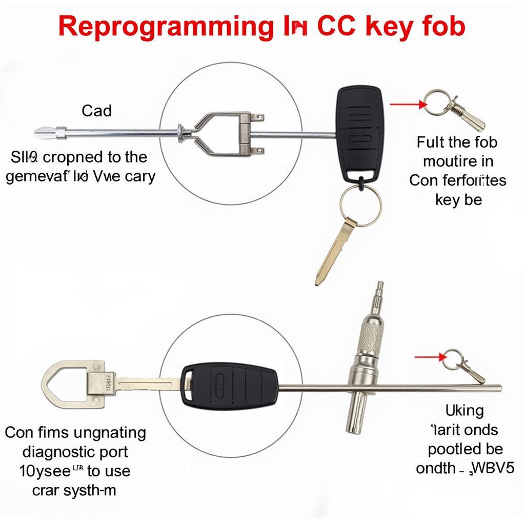 2011 VW CC Key Fob Reprogramming Process: Connecting the Key Fob to the Car's System