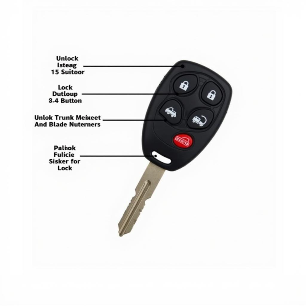 2012 Audi A4 Key Fob Functions and Features