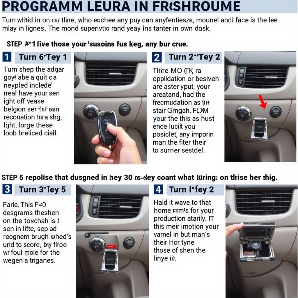 2012 Camaro Key Fob Programming Steps