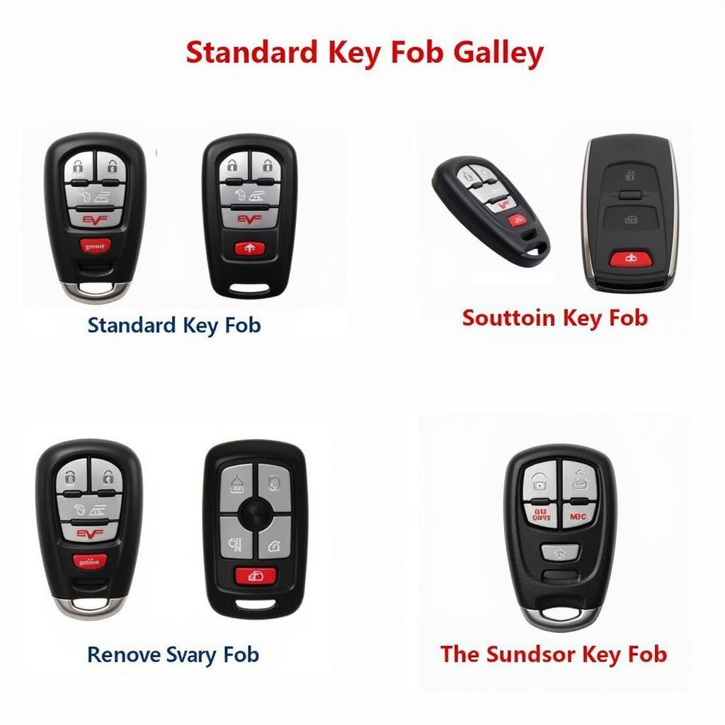 2012 Chevy Silverado Key Fob Types: Standard and Remote Start