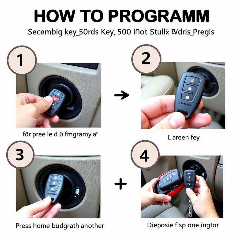 2012 Dodge Ram 1500 Key Fob Programming Steps