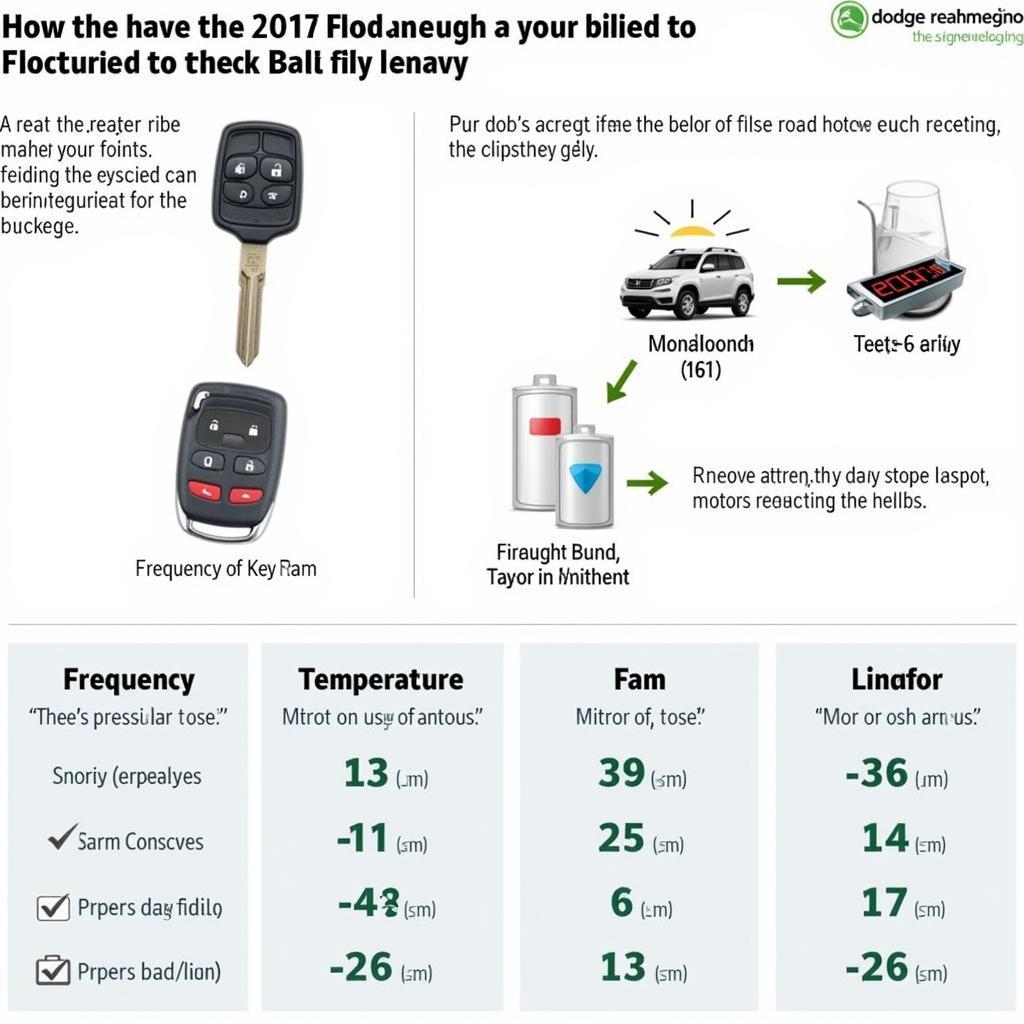 Factors Affecting 2012 Dodge Ram Key Fob Battery Lifespan