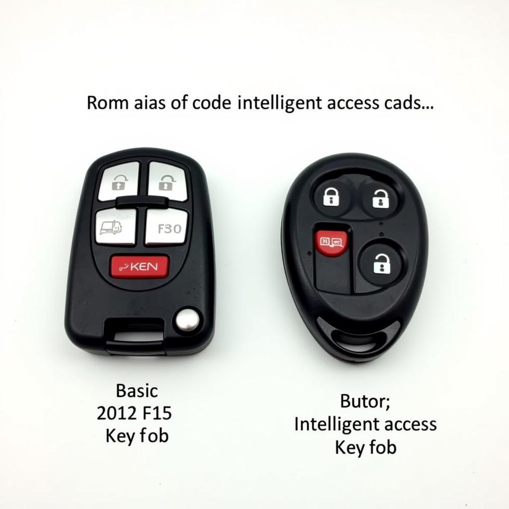 2012 F150 Key Fob Types: Basic vs. Intelligent Access