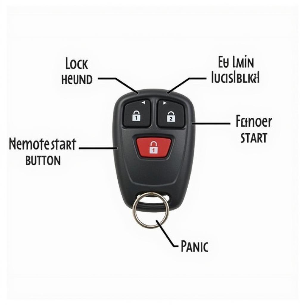 2012 Ford Edge Key Fob Functions and Features