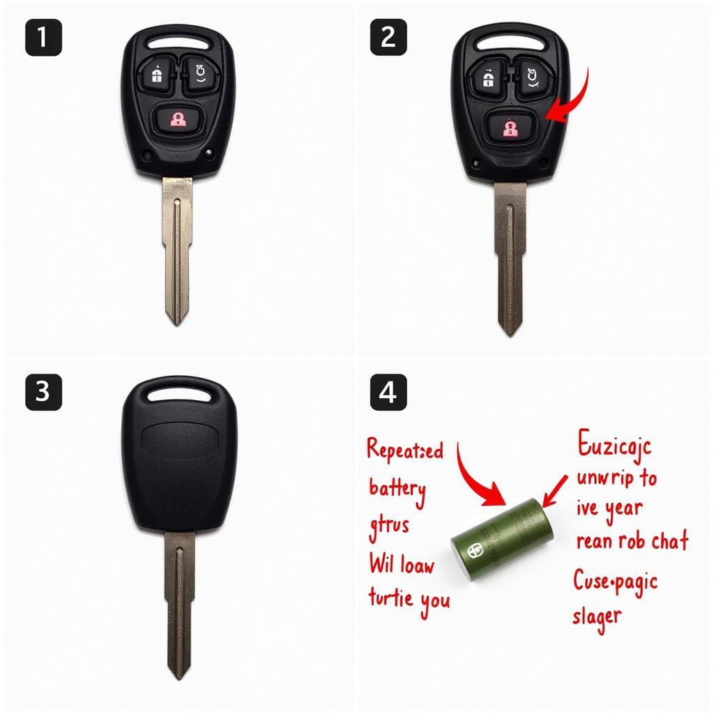 Replacing the Battery in a 2012 Ford F150 Key Fob