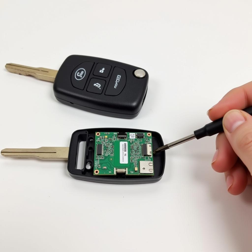 Disassembling a 2012 Ford F150 Key Fob